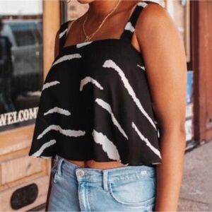 Buddy Love Zebra Tank